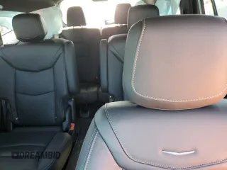 2022 Cadillac XT6 Sport with VIN 1GYKPGRS3NZ142843, listed as a Copart auction lot 47843925 with 26,668 mi miles and Salvage Title. Bid and sale history available at carsss.com. Image 10.