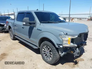 2020 Ford F-150 XL with VIN 1FTEW1E57LKE71523, listed as a IAAI auction lot 42265118 with 83,788 mi miles and . Bid and sale history available at DreamBid. Image 1.