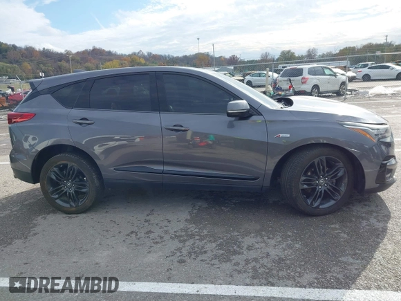 2020 Acura RDX w/A-Spec Pkg with VIN 5J8TC2H67LL035020, listed as a IAAI auction lot 40888631 with 37,953 mi miles. Bid and sale history available at carsss.com. Image 13.