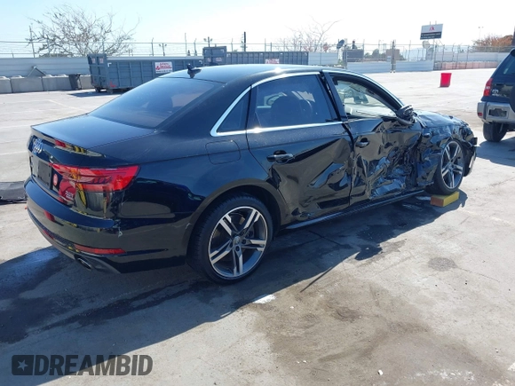 2017 Audi A4 Premium Plus z VIN WAUENAF44HN001610, wystawiony jako IAAI lot #42094307 z przebiegiem 87 480 mil mil oraz . Historia ofert i sprzedaży dostępna na DreamBid. Obrazek 4.
