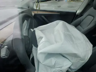 2024 Tesla Model Y Long Range with VIN 7SAYGDEE2RF131085, listed as a Copart auction lot 50171055 with Not Provided miles and Salvage Title. Bid and sale history available at DreamBid. Image 8.