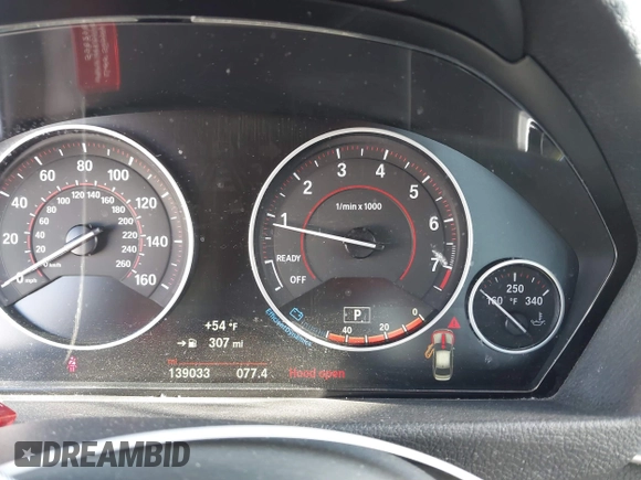 2017 BMW 3 Series 330i with VIN WBA8B9G58HNU48789, listed as a IAAI auction lot 41845532 with 139,033 mi miles. Bid and sale history available at carsss.com. Image 7.