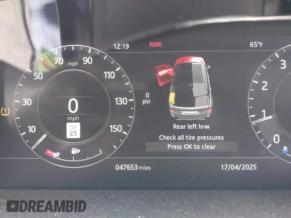 2018 Land Rover Range Rover Sport HSE Dynamic with VIN SALWV2SV8JA198332, listed as a IAAI auction lot 42058091 with 47,653 mi miles and . Bid and sale history available at DreamBid. Image 15.