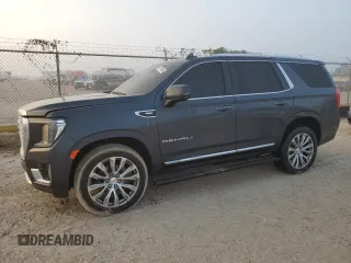 2022 GMC Yukon Denali with VIN 1GKS1DKL2NR184613, listed as a Copart auction lot 77578064 with 0 mi miles and Non Repairable. Bid and sale history available at carsss.com. Image 1.