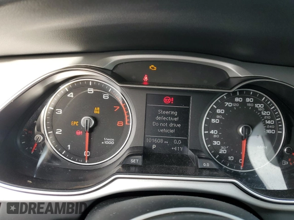 2016 Audi A4 Premium with VIN WAUBFAFL3GN011714, listed as a Copart auction lot 41669145 with 101,608 mi miles and Salvage Title. Bid and sale history available at carsss.com. Image 9.