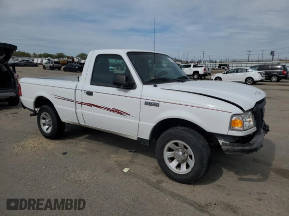 2006 Ford Ranger XL with VIN 1FTYR10D66PA82107, listed as a Copart auction lot 53112665 with 64,287 mi miles and Salvage title. Bid and sale history available at DreamBid. Image 4.