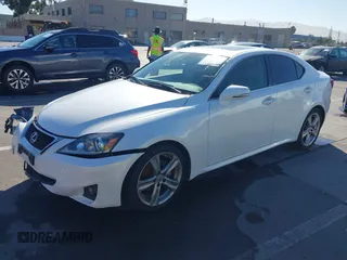 2012 Lexus IS 250 with VIN JTHBF5C23C5173325, listed as a IAAI auction lot 41612562 with Not provided miles and . Bid and sale history available at DreamBid. Image 2.