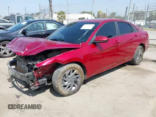 2024 Hyundai Elantra SEL with VIN KMHLM4DG8RU730160, listed as a IAAI auction lot 42344415 with 21,650 mi miles and . Bid and sale history available at DreamBid. Image 2.