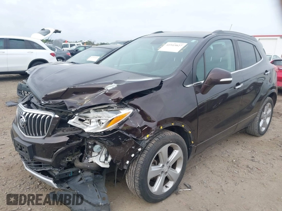 2016 Buick Encore with VIN KL4CJASB9GB739438, listed as a IAAI auction lot 41945827 with 62,626 mi miles. Bid and sale history available at carsss.com. Image 17.