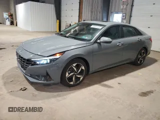 2023 Hyundai Elantra Limited z VIN KMHLN4AJ6PU038926, wystawiony jako Copart lot #55691415 z przebiegiem 32 656 mil mil oraz Szkoda całkowita • Salvage title. Historia ofert i sprzedaży dostępna na DreamBid. Obrazek 1.