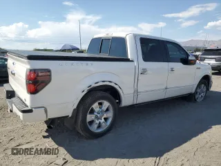 2011 Ford F-150 Lariat with VIN 1FTFW1E69BFA62878, listed as a Copart auction lot 75268164 with 168,779 mi miles and Salvage Title. Bid and sale history available at carsss.com. Image 3.