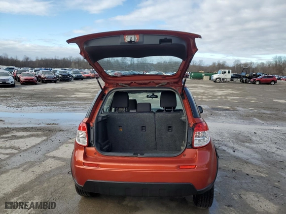 2013 Suzuki SX4 Crossover with VIN JS2YB5A37D6100222, listed as a Copart auction lot 86614504 with 131,930 mi miles and Salvage Title. Bid and sale history available at carsss.com. Image 6.