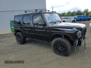 2022 Mercedes-Benz G 550 with VIN W1NYC6BJ0NX443968, listed as a Copart auction lot 57756843 with 3,432 mi miles and . Bid and sale history available at carsss.com. Image 11.