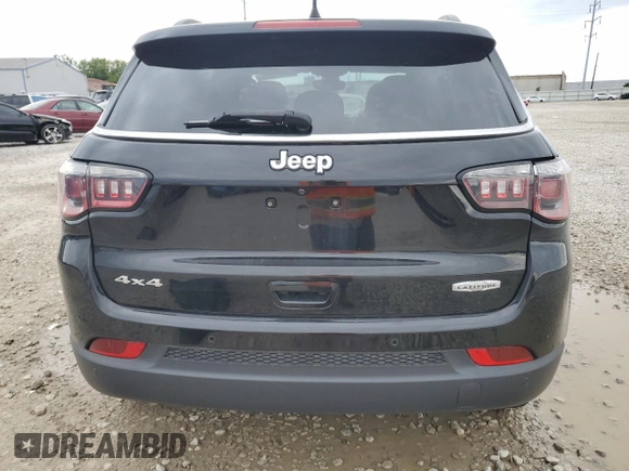 2018 Jeep Compass Latitude with VIN 3C4NJDBB1JT303897, listed as a Copart auction lot 57625015 with Not provided miles and Salvage title. Bid and sale history available at DreamBid. Image 6.