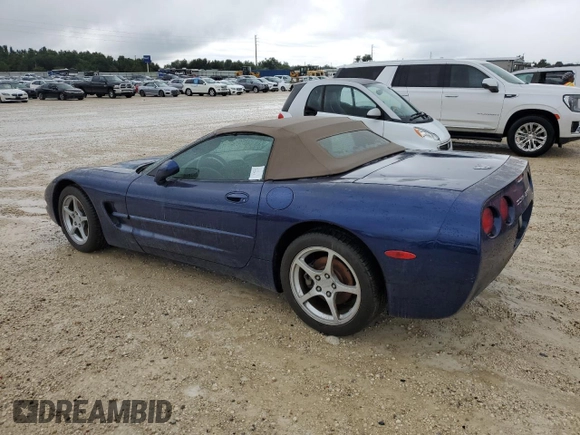 2004 Chevrolet Corvette with VIN 1G1YY32G145108135, listed as a Copart auction lot 74399624 with 0 mi miles and Salvage Title. Bid and sale history available at carsss.com. Image 2.
