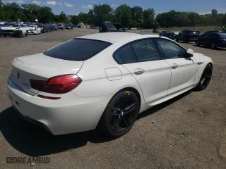 2015 BMW 6 Series 650i xDrive with VIN WBA6B4C53FD761252, listed as a Copart auction lot 52520812 with 34,129 mi miles. Bid and sale history available at carsss.com. Image 4.