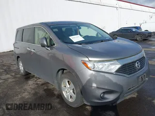 2012 Nissan Quest SL with VIN JN8AE2KP3C9051315, listed as a IAAI auction lot 38816807 with 153,380 mi miles. Bid and sale history available at carsss.com. Image 1.