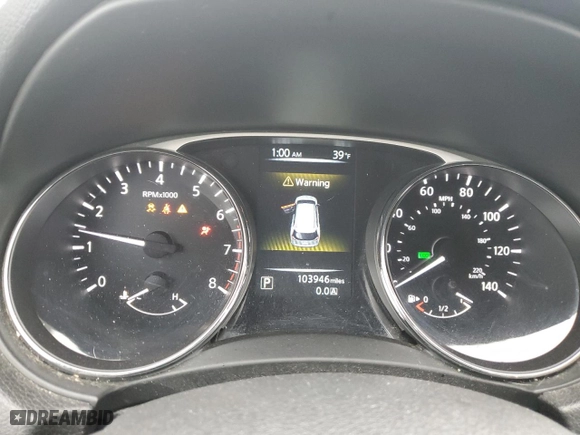2015 Nissan Rogue S with VIN 5N1AT2MT8FC761681, listed as a Copart auction lot 47446295 with 103,946 mi miles and Salvage Title. Bid and sale history available at carsss.com. Image 9.