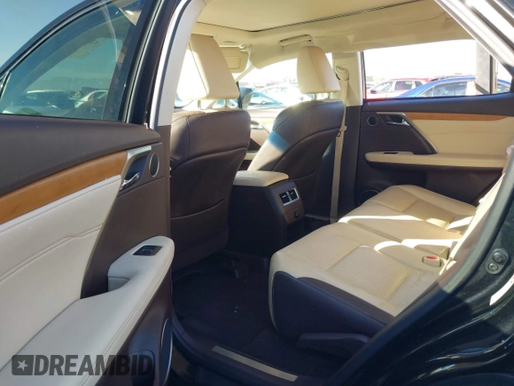 2017 Lexus RX with VIN 2T2BZMCA4HC077090, listed as a IAAI auction lot 41622982 with 83,683 mi miles. Bid and sale history available at carsss.com. Image 8.