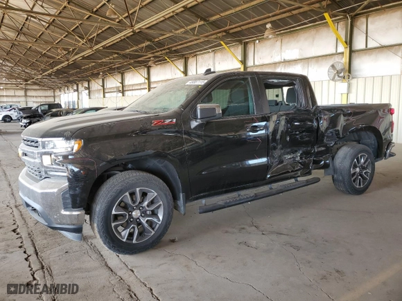2022 Chevrolet Silverado 1500 LTD LT with VIN 3GCUYDEDXNG134207, listed as a Copart auction lot 49887115 with 38,788 mi miles and Salvage Title. Bid and sale history available at carsss.com. Image 1.