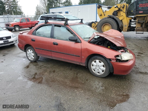 1997 Mazda Protege DX with VIN JM1BC1415V0146345, listed as a Copart auction lot 51526825 with 245,314 mi miles and Salvage Title. Bid and sale history available at carsss.com. Image 4.
