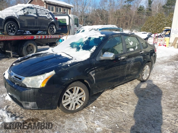 2009 Ford Focus SEL with VIN 1FAHP37N49W111099, listed as a IAAI auction lot 41502124 with 183,401 mi miles. Bid and sale history available at carsss.com. Image 2.