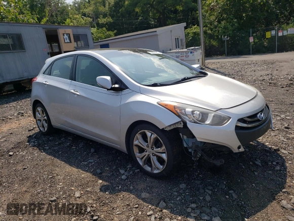 2014 Hyundai Elantra GT with VIN KMHD35LH5EU216672, listed as a Copart auction lot 68671644 with 114,625 mi miles and Salvage Title. Bid and sale history available at carsss.com. Image 4.