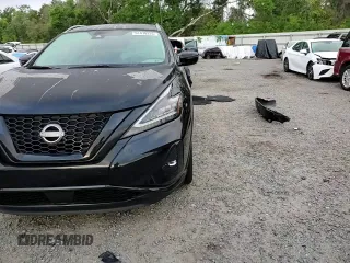 2023 Nissan Murano SV with VIN 5N1AZ2BJ8PC102954, listed as a Copart auction lot 51410225 with 37,538 mi miles and Non Repairable. Bid and sale history available at DreamBid. Image 12.