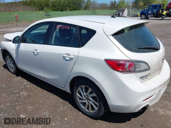 2013 Mazda 3 i Touring with VIN JM1BL1LP0D1833473, listed as a IAAI auction lot 42152978 with 127,789 mi miles and . Bid and sale history available at DreamBid. Image 3.