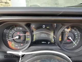 2024 Jeep Wrangler Sahara with VIN 1C4RJXP60RW116607, listed as a Copart auction lot 54562695 with 62,352 mi miles and Salvage title. Bid and sale history available at DreamBid. Image 9.