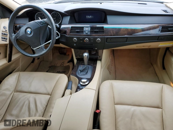 2005 BMW 5 Series 530i with VIN WBANA73545CR60380, listed as a Copart auction lot 87524625 with 82,164 mi miles and Clean Title. Bid and sale history available at DreamBid. Image 8.