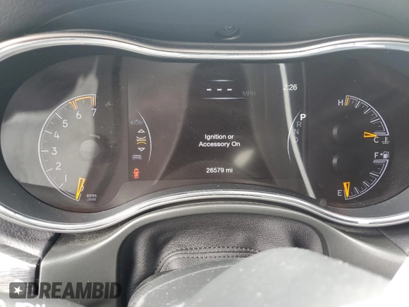 2020 Jeep Grand Cherokee Trailhawk with VIN 1C4RJFLT4LC232102, listed as a Copart auction lot 57232045 with 26,579 mi miles and Non repairable. Bid and sale history available at DreamBid. Image 9.