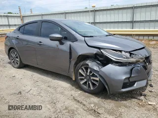 2021 Nissan Versa SV with VIN 3N1CN8EV3ML880947, listed as a Copart auction lot 60303965 with 98,646 mi miles and Salvage title. Bid and sale history available at DreamBid. Image 4.