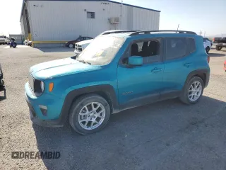 2020 Jeep Renegade Latitude with VIN ZACNJABB5LPL31806, listed as a Copart auction lot 57179345 with 24,182 mi miles and Salvage title. Bid and sale history available at DreamBid. Image 1.