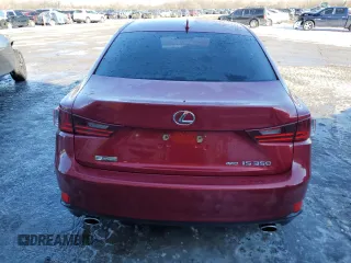 2015 Lexus IS 350 with VIN JTHCE1D26F5007092, listed as a Copart auction lot 42091245 with 70,986 mi miles and Salvage Title. Bid and sale history available at DreamBid. Image 6.