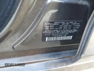 2023 Genesis G70 3.3T with VIN KMTG54TE5PU117687, listed as a Copart auction lot 76373174 with 41,892 mi miles and Salvage Title. Bid and sale history available at carsss.com. Image 12.