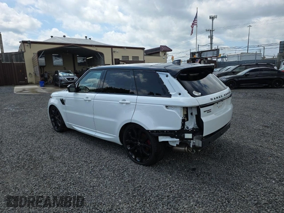 2022 Land Rover Range Rover Sport HSE Dynamic with VIN SALWR2SE9NA207923, listed as a Copart auction lot 62881555 with 62,062 mi miles and Salvage title. Bid and sale history available at DreamBid. Image 2.
