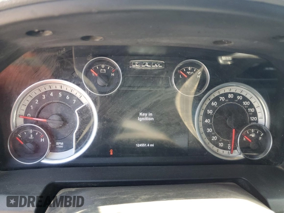2015 Ram 1500 Lone Star with VIN 1C6RR7LT5FS769464, listed as a Copart auction lot 58975365 with 124,551 mi miles and Salvage title. Bid and sale history available at DreamBid. Image 9.
