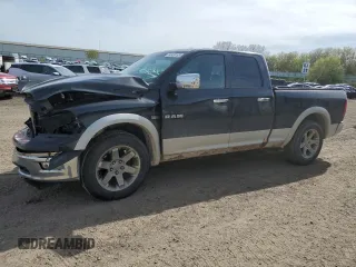 2009 Dodge 1500 Laramie with VIN 1D3HB18T99S731360, listed as a Copart auction lot 54969195 with 164,827 mi miles and Clean Title. Bid and sale history available at DreamBid. Image 1.