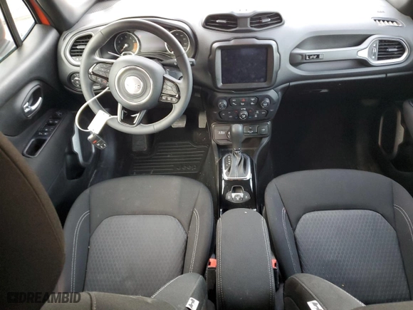 2021 Jeep Renegade Latitude with VIN ZACNJDB17MPM74475, listed as a Copart auction lot 36863534 with 20,936 mi miles. Bid and sale history available at carsss.com. Image 8.