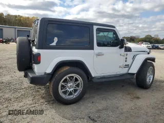 2021 Jeep Wrangler Sport S with VIN 1C4GJXAN4MW586431, listed as a Copart auction lot 79587694 with 30,013 mi miles and Salvage Title. Bid and sale history available at DreamBid. Image 3.