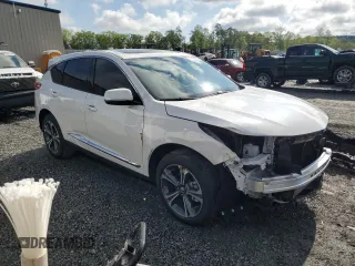 2024 Acura RDX Advance with VIN 5J8TC2H71RL014455, listed as a Copart auction lot 52756885 with 8,113 mi miles and Salvage title. Bid and sale history available at DreamBid. Image 4.