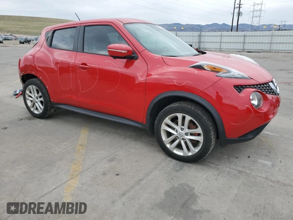 2015 Nissan Juke S with VIN JN8AF5MV0FT551711, listed as a Copart auction lot 51844825 with 57,459 mi miles and Salvage Title. Bid and sale history available at carsss.com. Image 4.