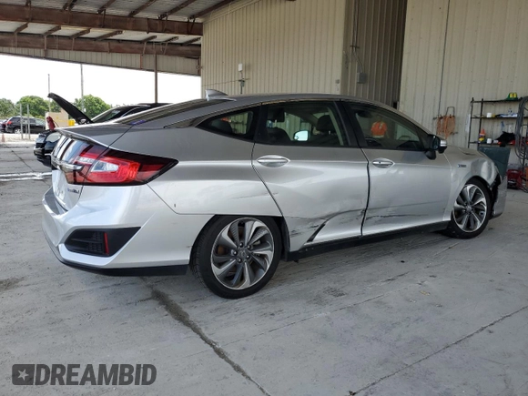 2018 Honda Clarity Plug-In Hybrid with VIN JHMZC5F17JC008428, listed as a Copart auction lot 58894844 with 37,459 mi miles and Salvage Title. Bid and sale history available at carsss.com. Image 3.