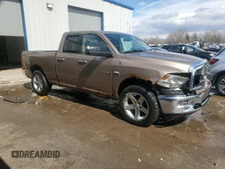 2010 Dodge 1500 TRX with VIN 1D7RV1GTXAS163264, listed as a Copart auction lot 50192525 with 283,740 mi miles and Salvage Title. Bid and sale history available at carsss.com. Image 4.