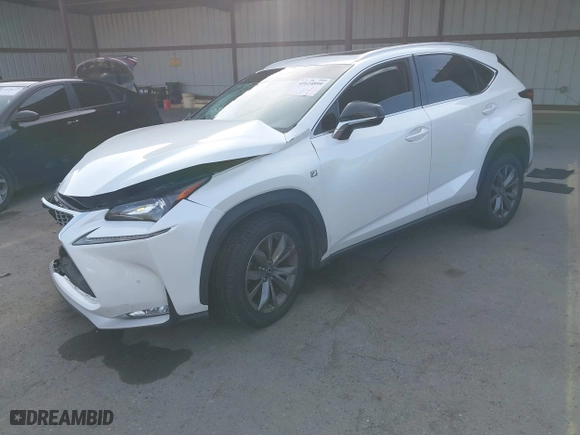 2015 Lexus NX 200t with VIN JTJYARBZ2F2003833, listed as a IAAI auction lot 41614895 with 168,949 mi miles. Bid and sale history available at carsss.com. Image 17.