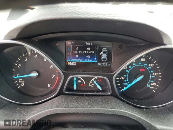 2015 Ford Escape SE with VIN 1FMCU9G94FUA91796, listed as a Copart auction lot 53605895 with 165,353 mi miles and Salvage Title. Bid and sale history available at DreamBid. Image 9.