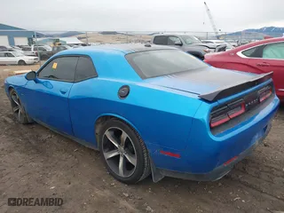 2015 Dodge Challenger R/T with VIN 2C3CDZAT3FH816496, listed as a IAAI auction lot 41194361 with 1 mi miles. Bid and sale history available at carsss.com. Image 3.