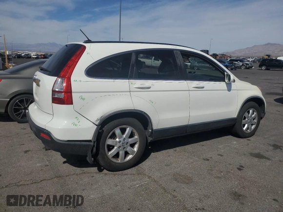 2008 Honda CR-V EX-L with VIN JHLRE38708C056500, listed as a Copart auction lot 52915085 with 160,697 mi miles and Salvage Title. Bid and sale history available at carsss.com. Image 3.