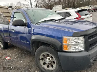 2013 Chevrolet Silverado 1500 Work Truck with VIN 1GCNKPEX3DZ229594, listed as a Copart auction lot 45501905 with 265,715 mi miles and Clean Title. Bid and sale history available at carsss.com. Image 1.